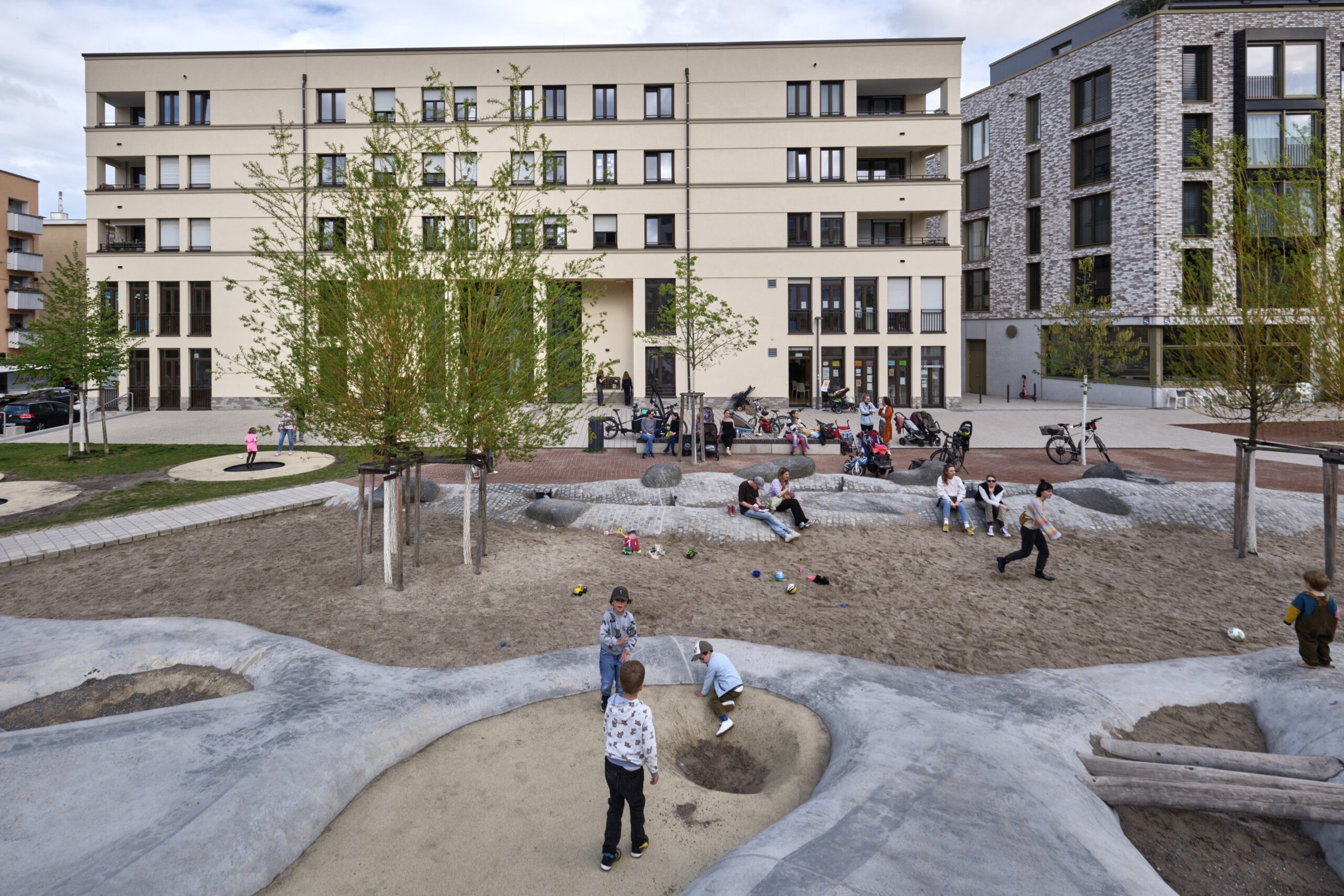 15.04.2025 Stuttgart - DEU - Stadtteil- und Familienzentrum Olly West der Caritas Stuttgart